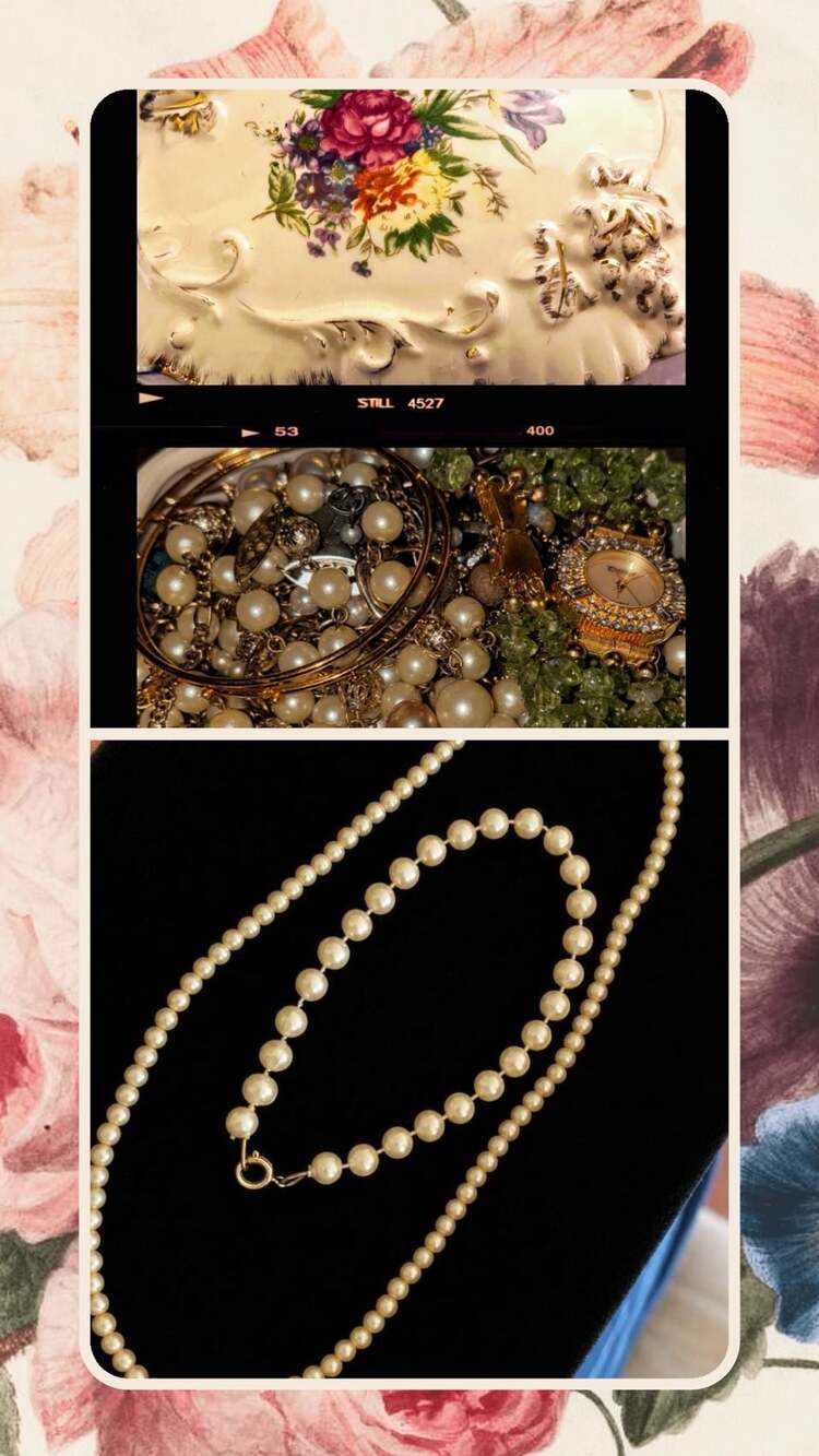 Vintage Heirloom Lot of Mystery Jewelry | including Choker and Bracelet Set with